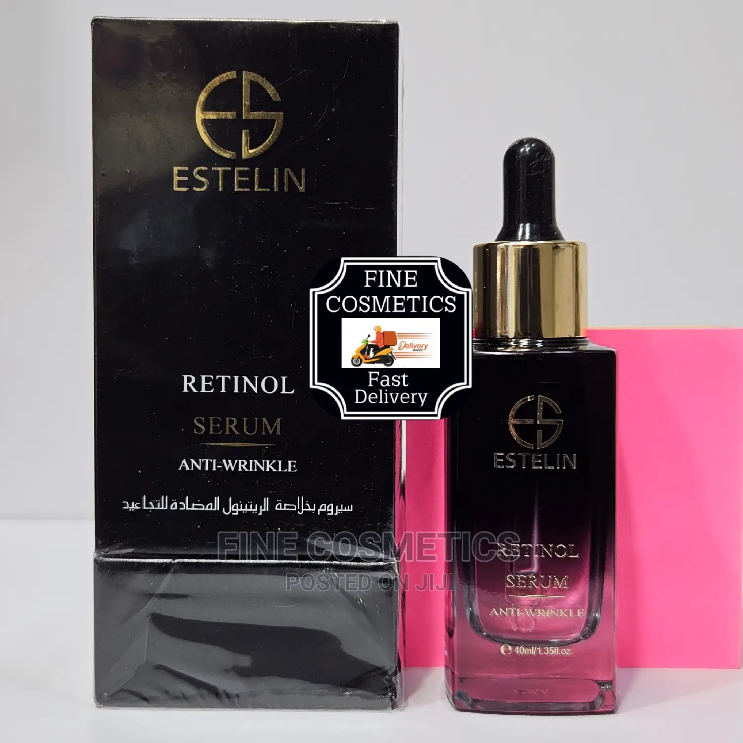 Anti-wrinkle Retinol Serum By Estelin For Anti-aging.
