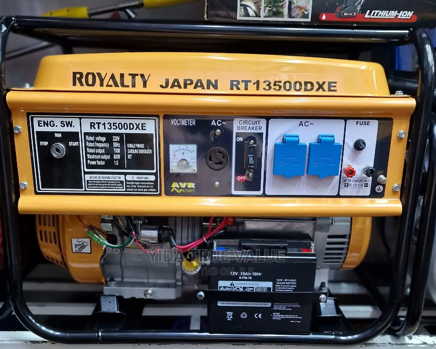 Generator Royalty Japan 8kw 13500DXE