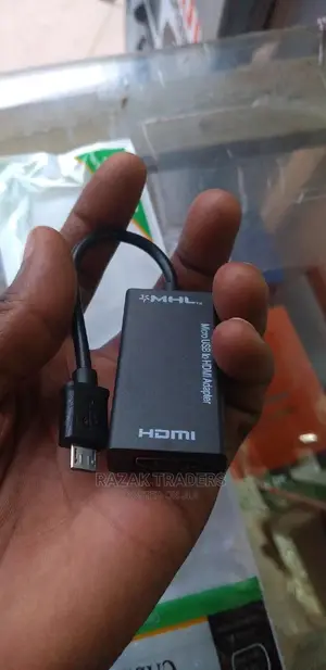 Micro USB 2.0 Male to HDMI Female HDTV Adapter Cable