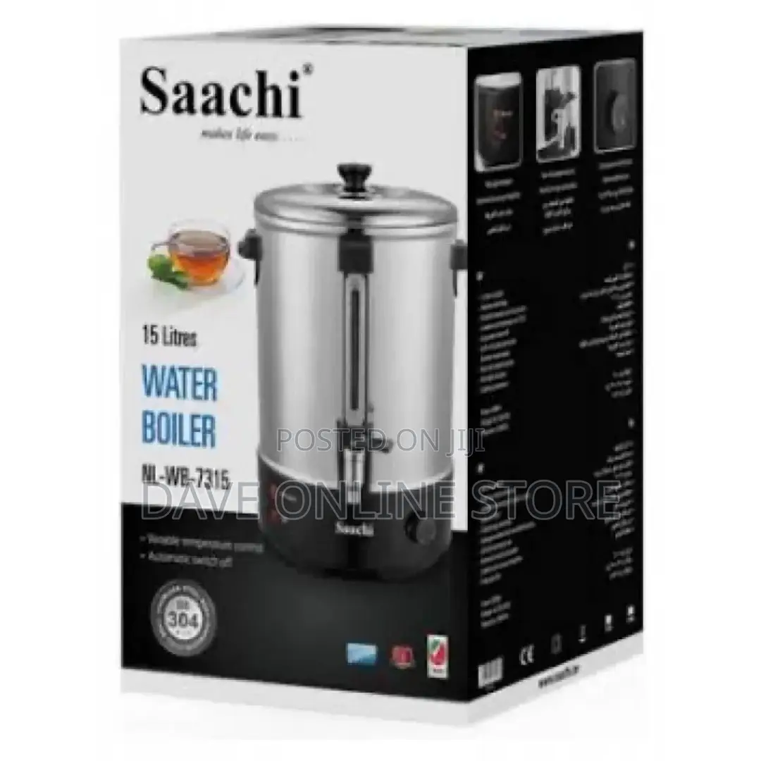 Saachi Water Boiler 15litres Nl-Wb-7315, Silver