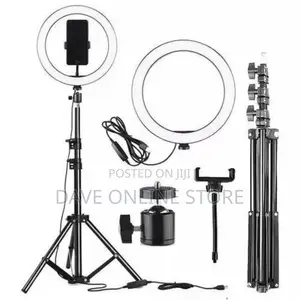 10 Inch Ring Light Dimmable – 3 Color LED