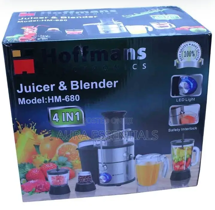 HOFFMAN'S Juicer and Blender 4 in 1 HM 680