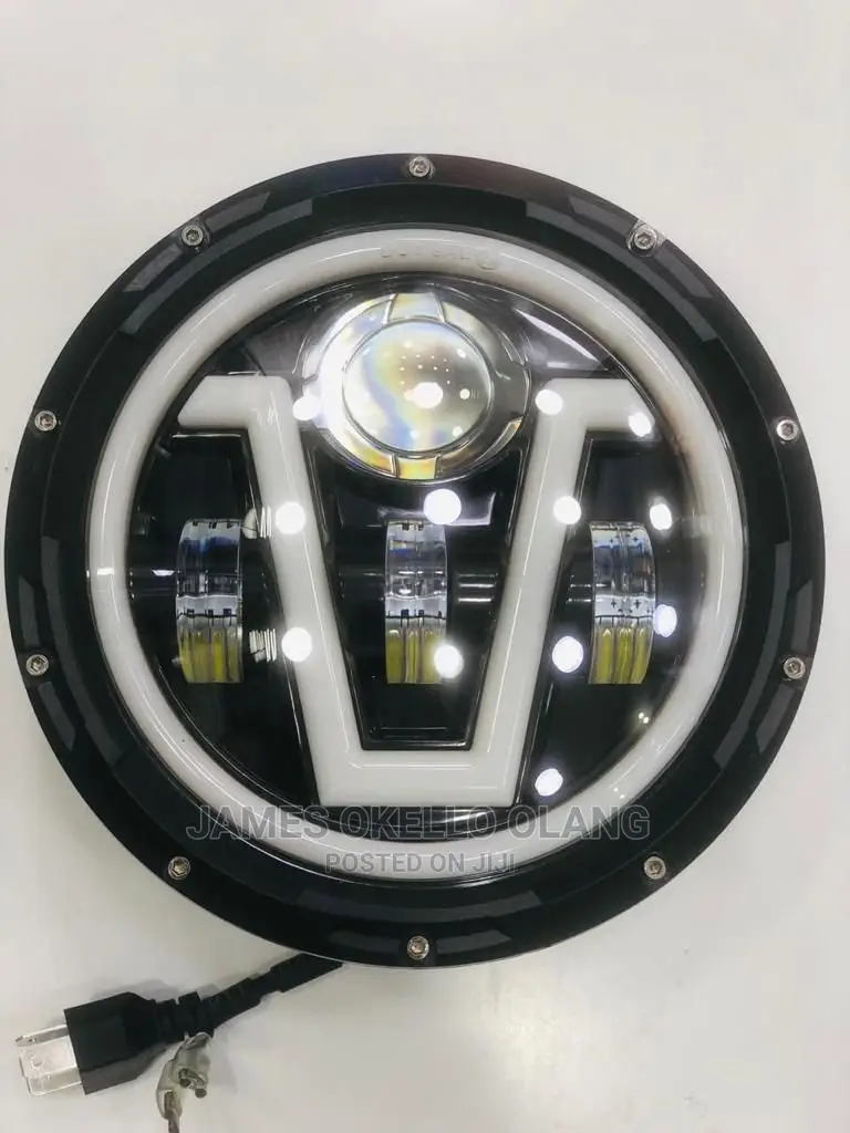 LED Headlamp for Most Cars With Round Headlambs Fitting