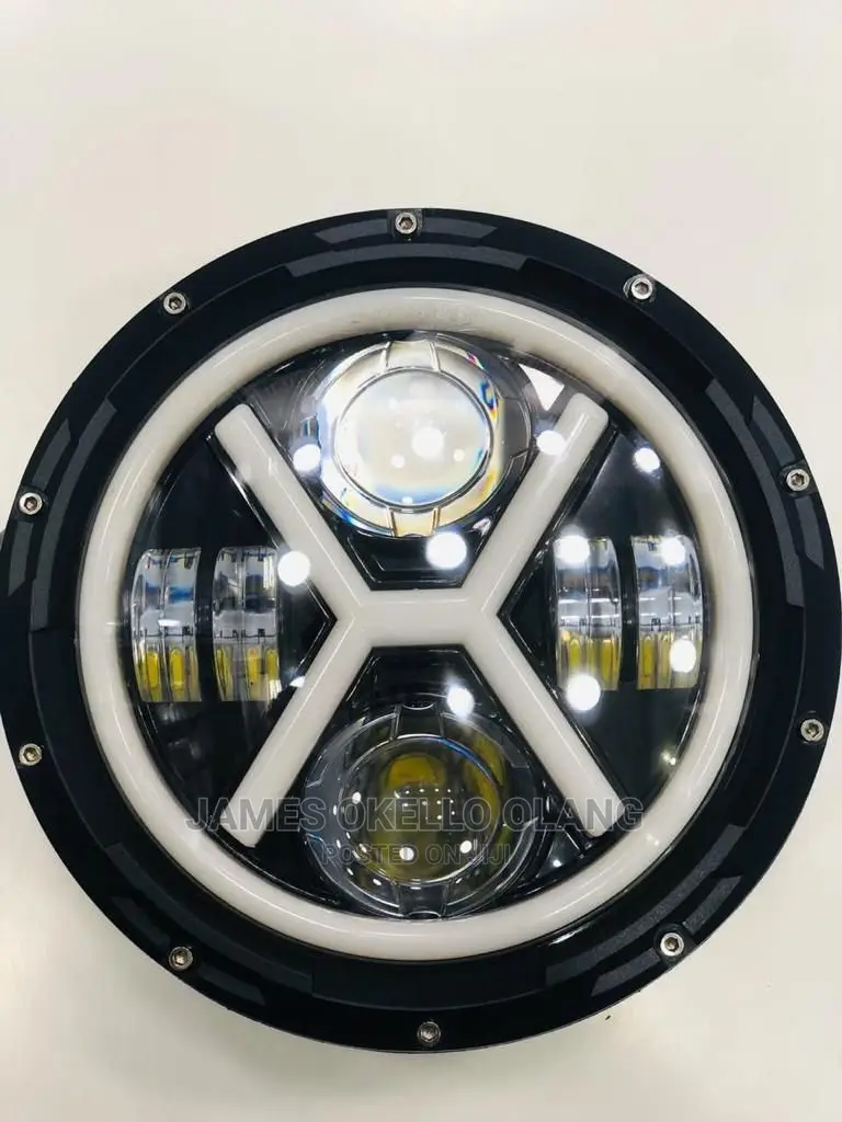 LED Headlamp for Most Cars With Round Headlambs Fitting