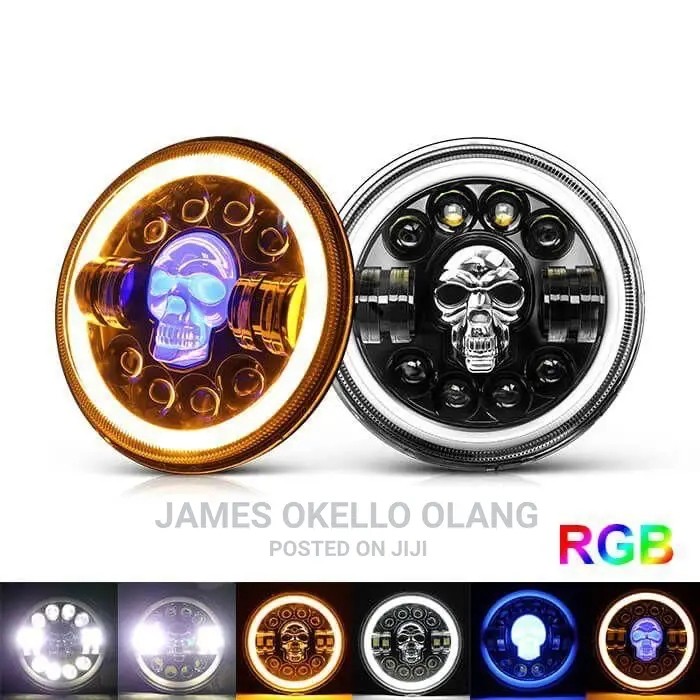 LED Headlamp for Most Cars With Round Headlambs Fitting