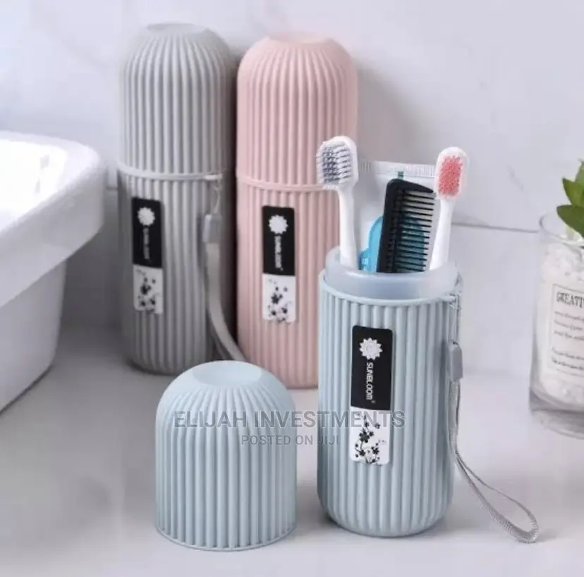 Travel Tooth Paste and Toothbrush Holder