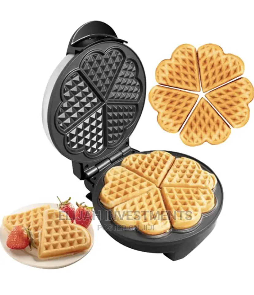 New Heart Waffle Maker