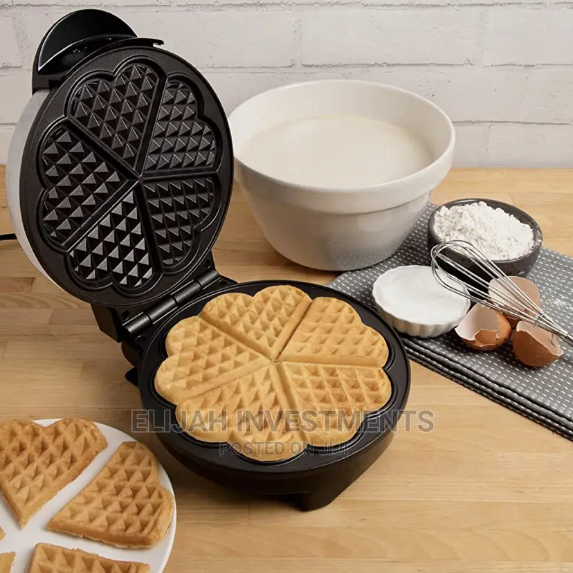 New Heart Waffle Maker