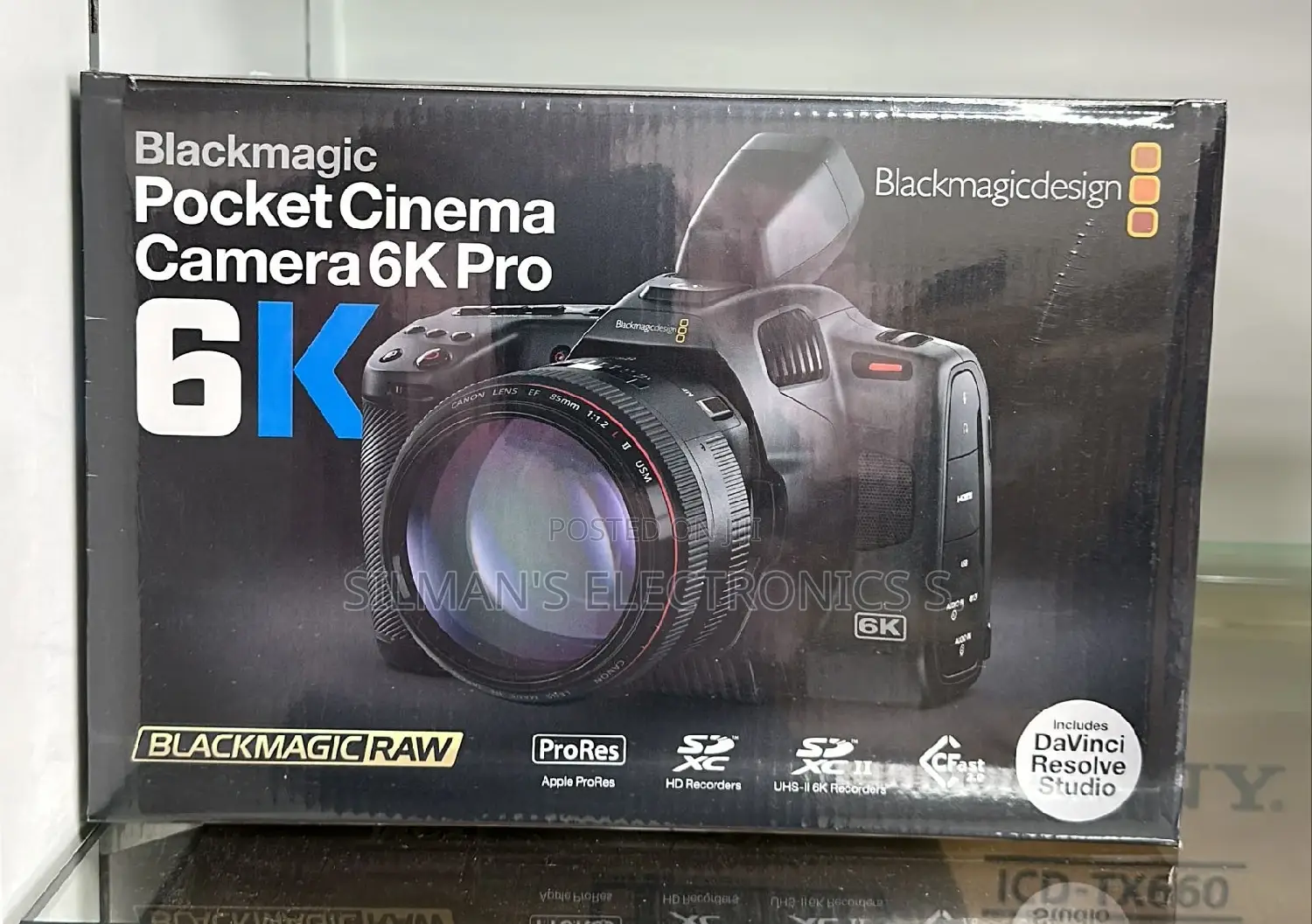 Black Magic Pocket Cinema Camera PRO