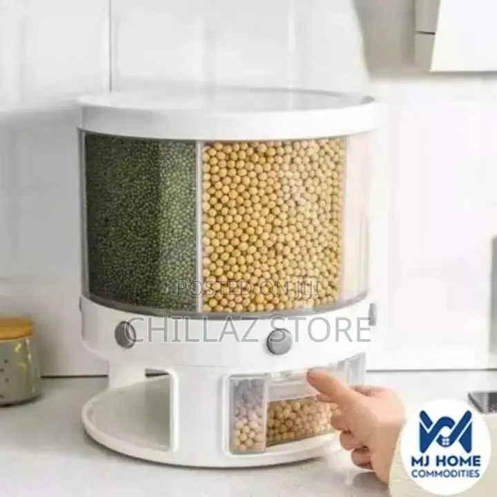 Revolving Kitchen Cereal Dispenser