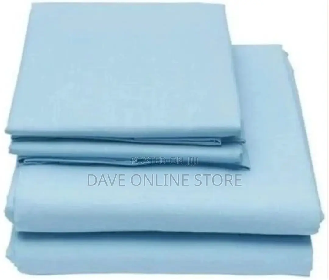 Double Cotton Bedsheets With 2 Pillowcases
