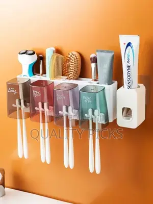 Wall Mounted Toothbrush Holder