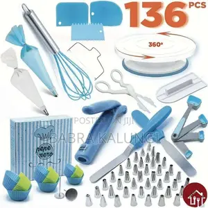 136 Pcs Cake Decorating Ki Set