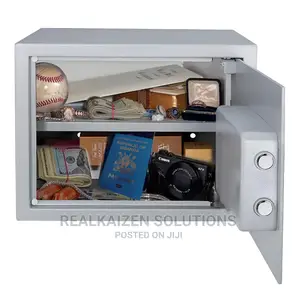 UNIVERSAL Medium Sized Key White Operated Locker Safe 10kg.