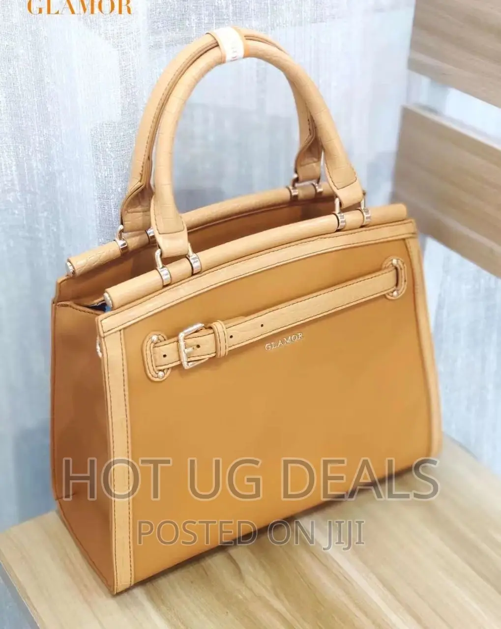 Ladies Classic Handbags- Brown