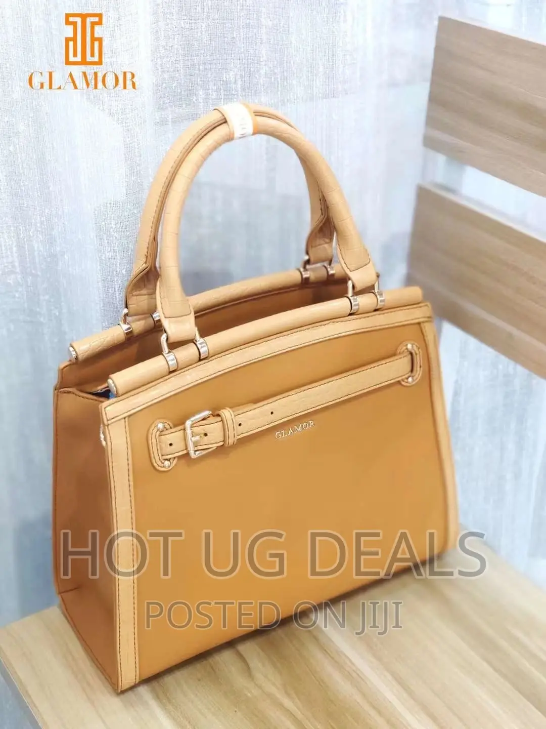 Ladies Classic Handbags- Brown