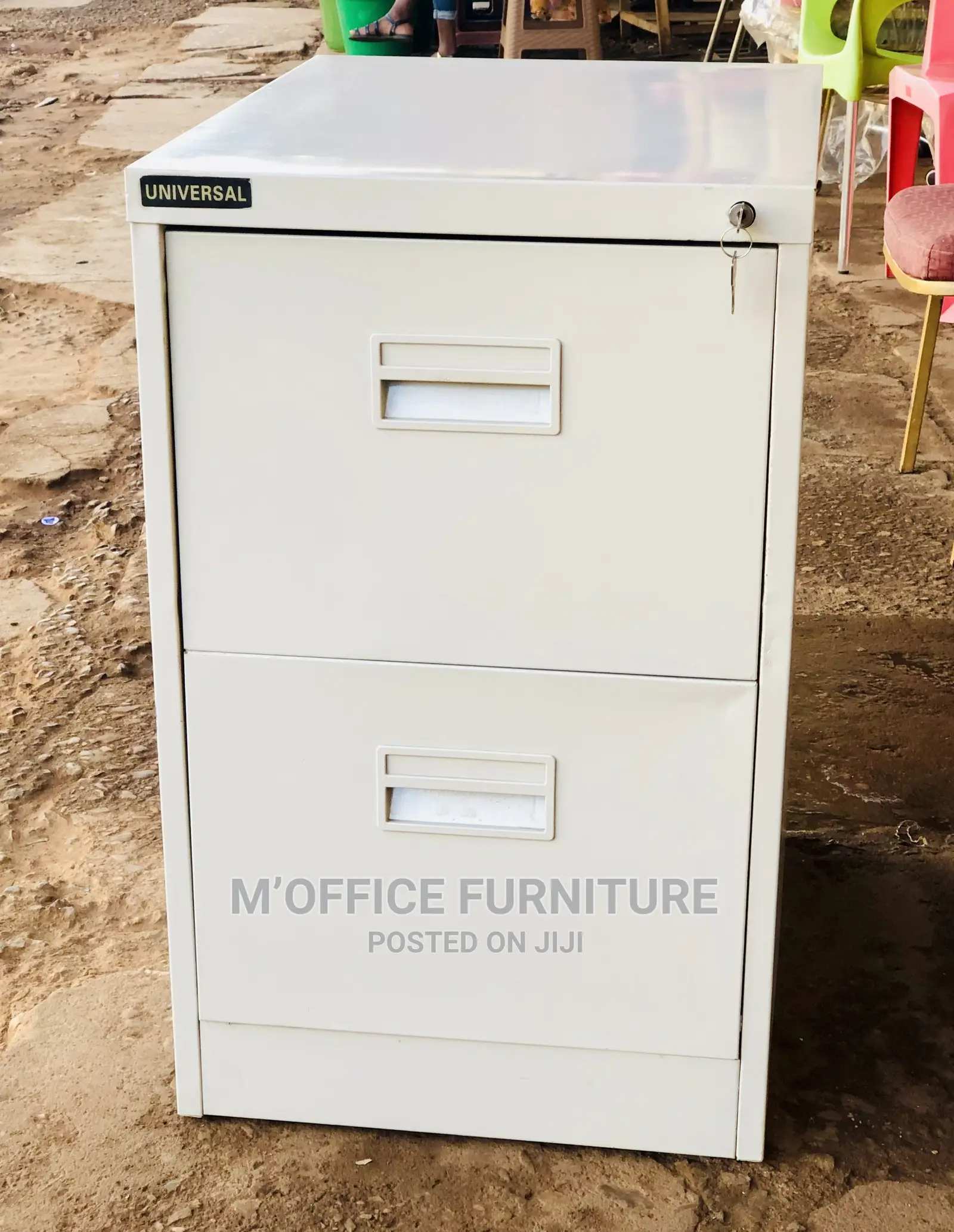 2-Drawer Metallic Filling Cabinet
