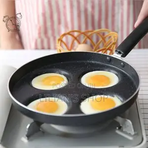 Round 4 Holes Frying Pan