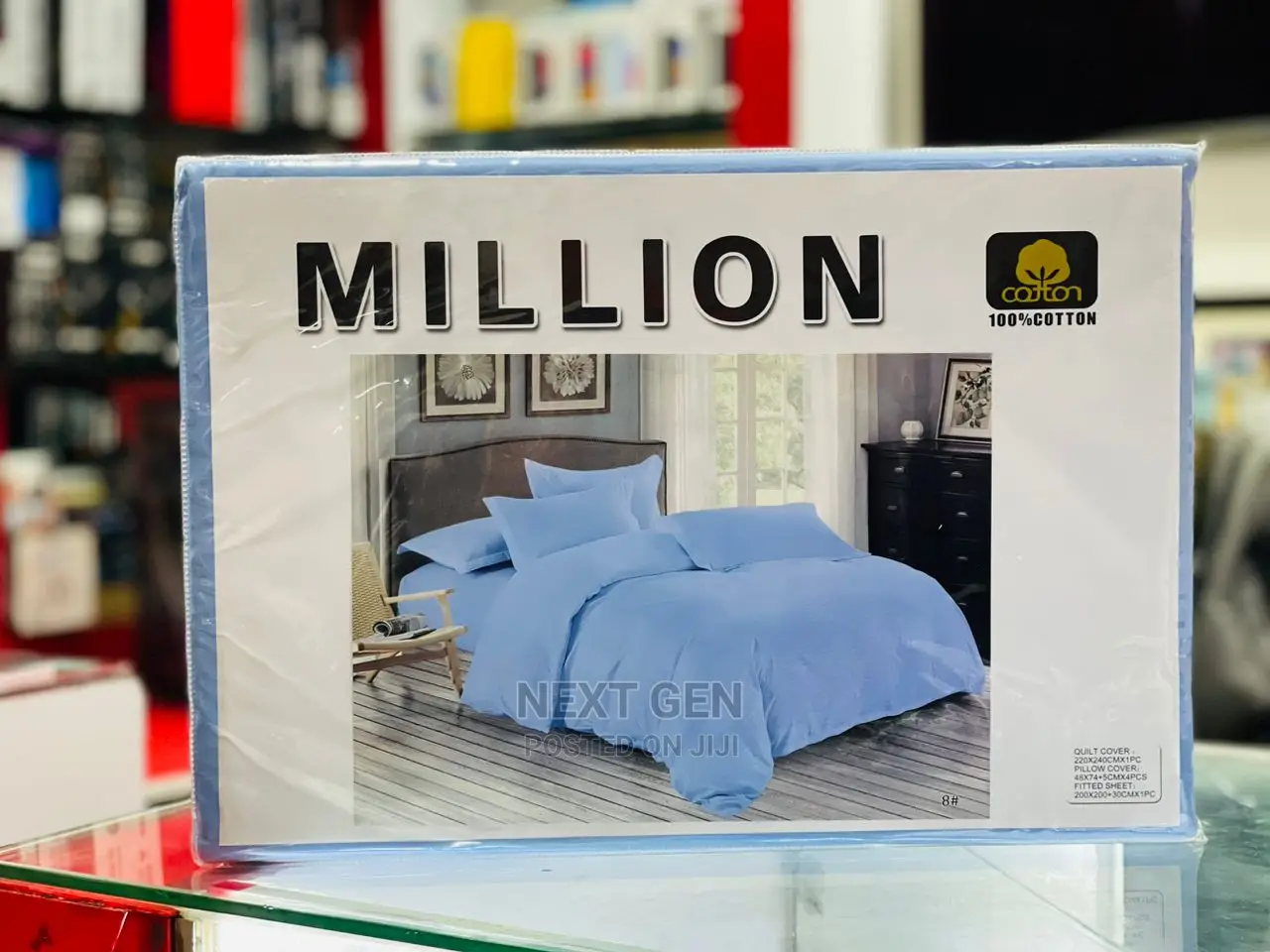 Million Bed Sheet - Blue
