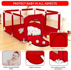 Baby Playpen/House Interactive Toddler Room With Safety Gate