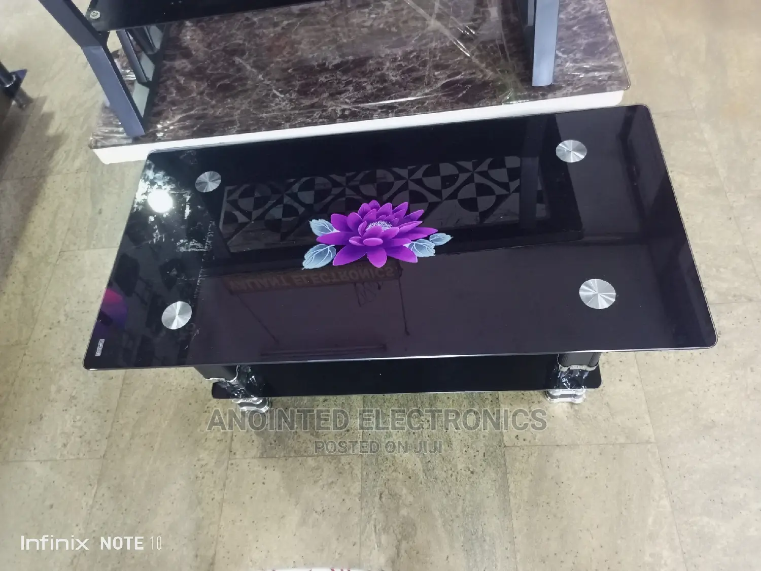 Glass Table Black