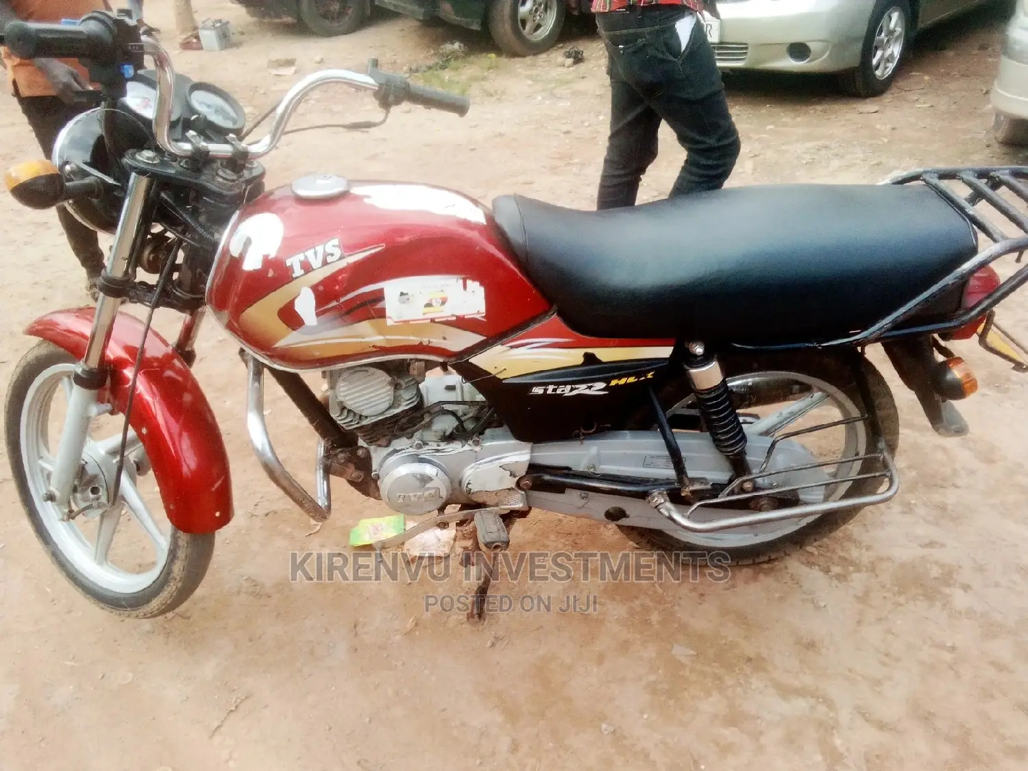 TVS Apache 180 RTR 2016 Red