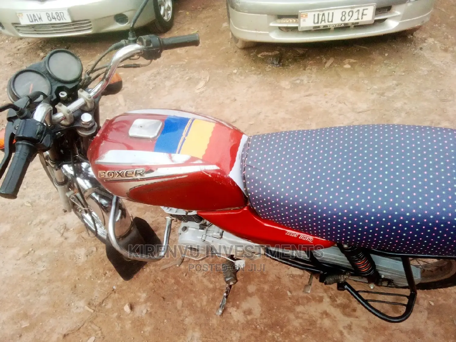Bajaj Boxer 100 2015 Orange