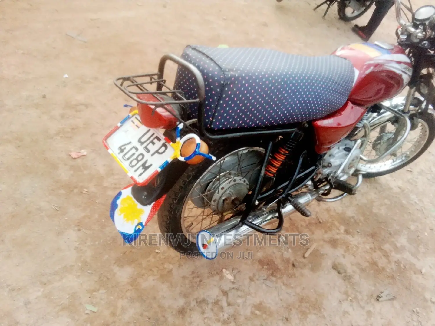 Bajaj Boxer 100 2015 Orange