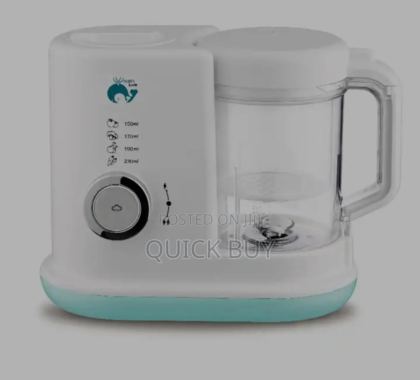 Whalelove Multifunction Baby Food Processor
