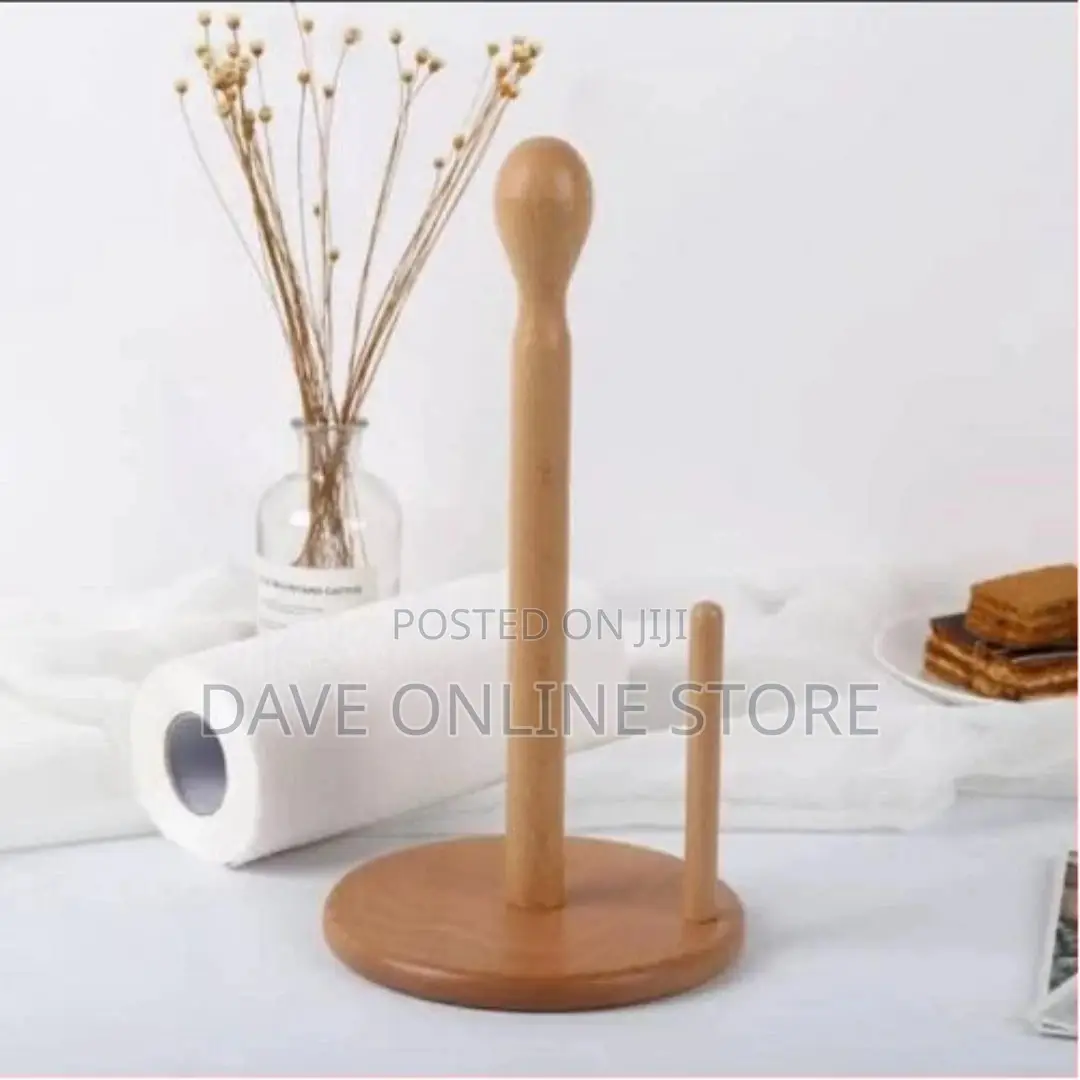 Bamboo Toilet Paper Holder