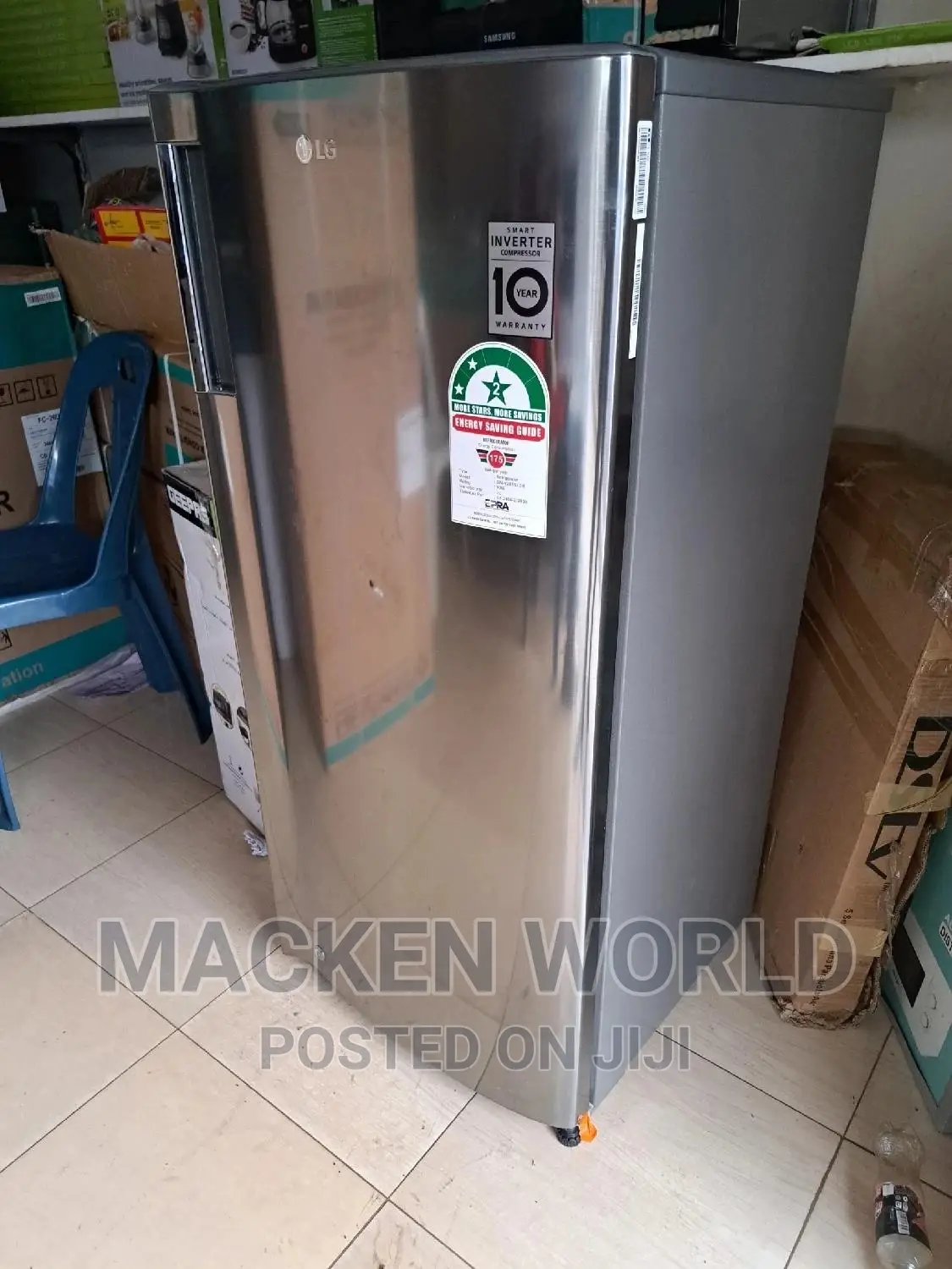 201l Lg Single Door Fridge
