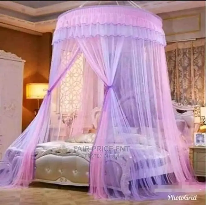 Super Round Mosquito Nets.5*6 ( Blue)