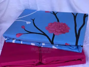 Quality Cotton Bedsheets 5*6 ( Pink)
