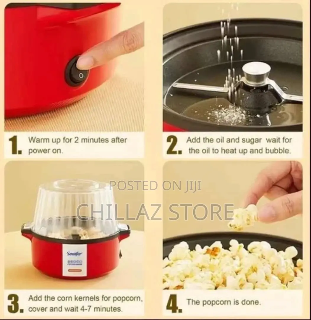 Family Popcorn Maker Machine