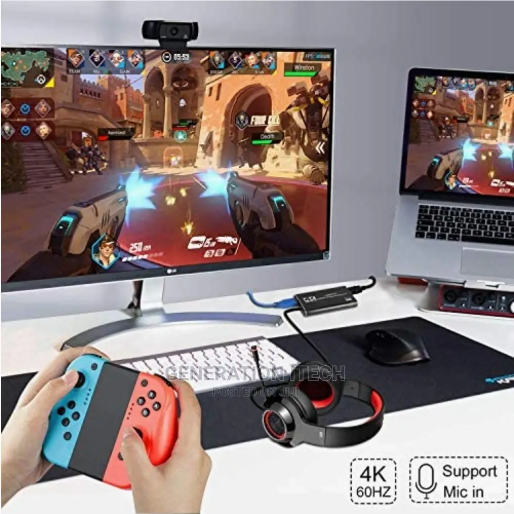 HDMI Video Capture 3.0 Ultra Hd- - Live Streaming Device