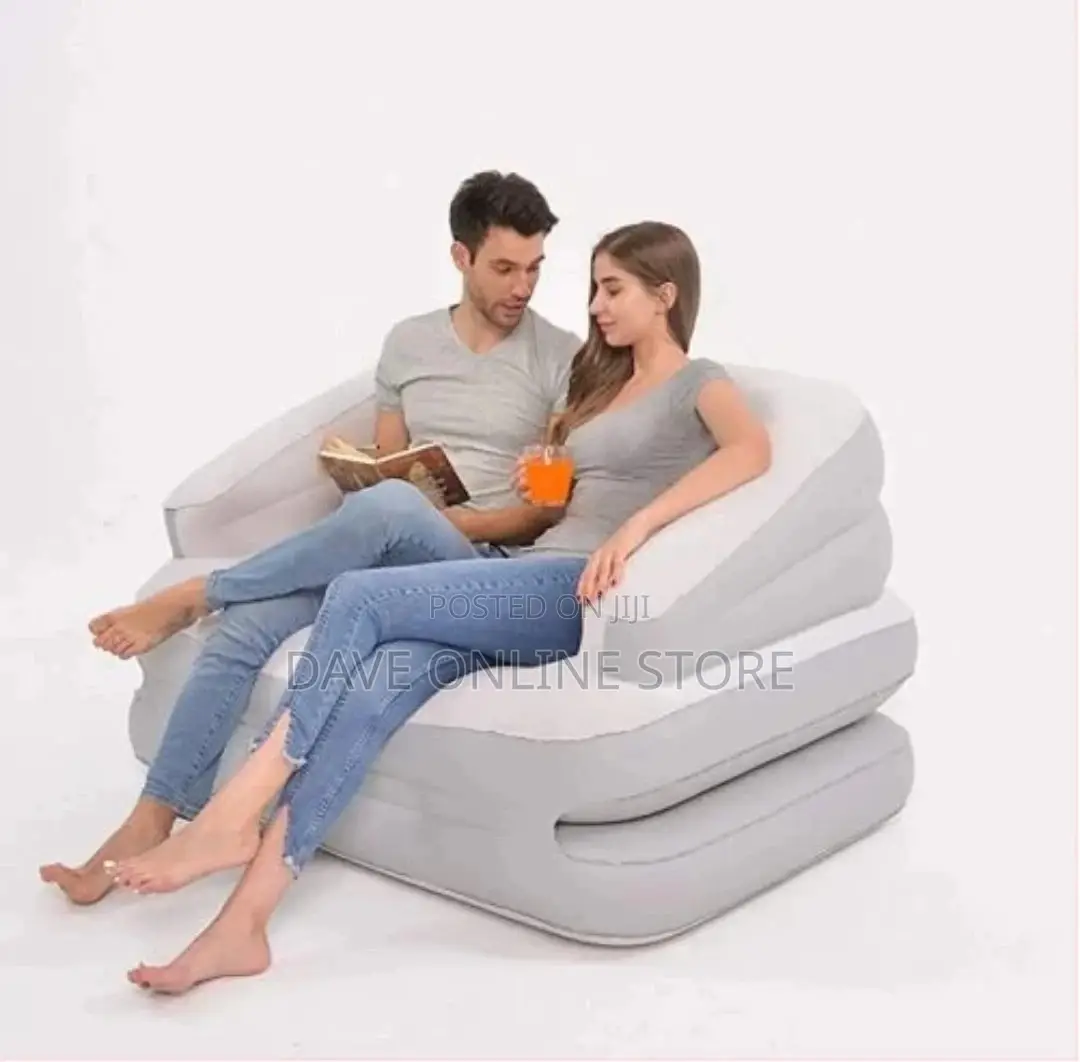 Double Air Couch Folding Sofa Bed Inflatable Mattress