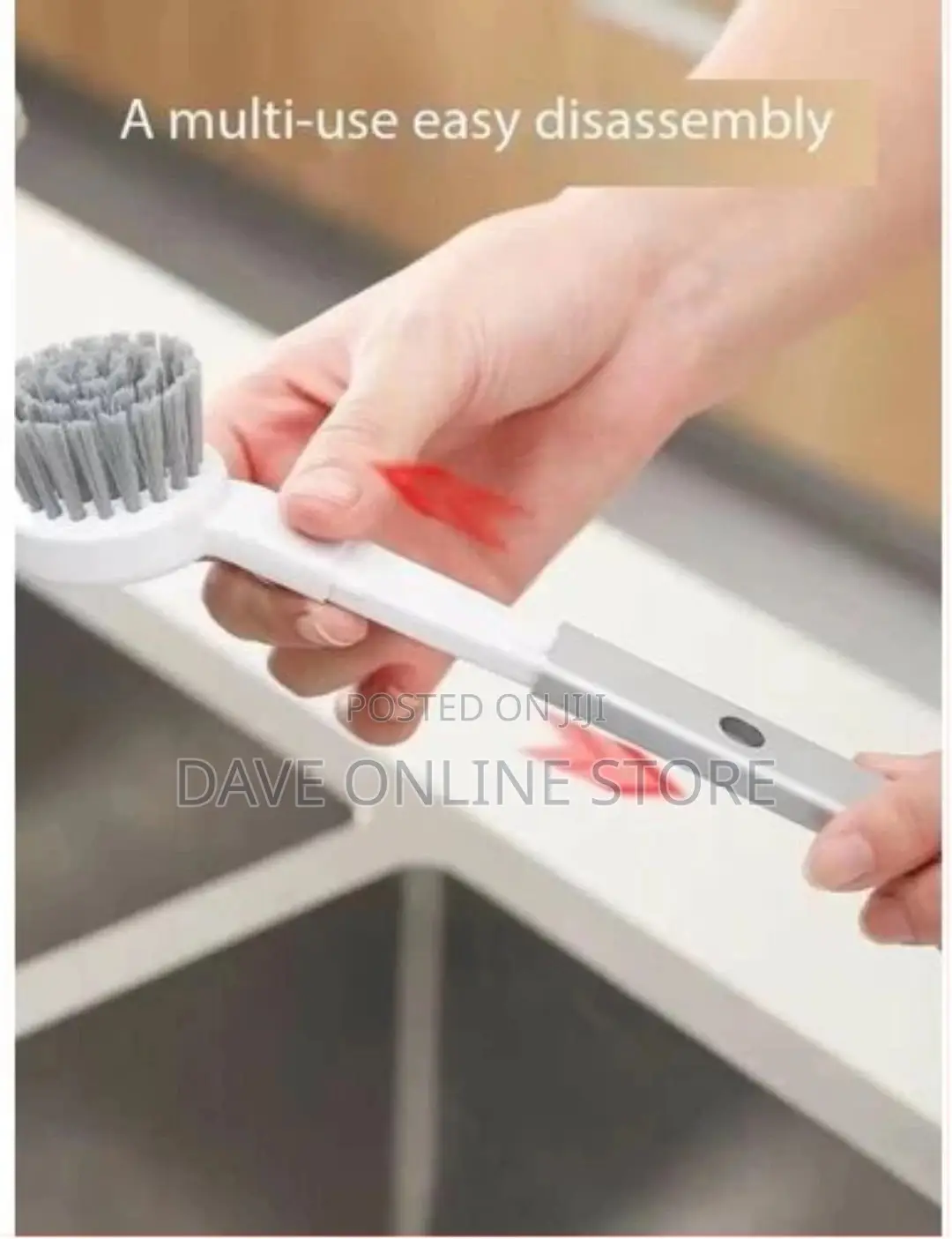 Kitchen Cleaning Kit Folding 4 Type Brushes