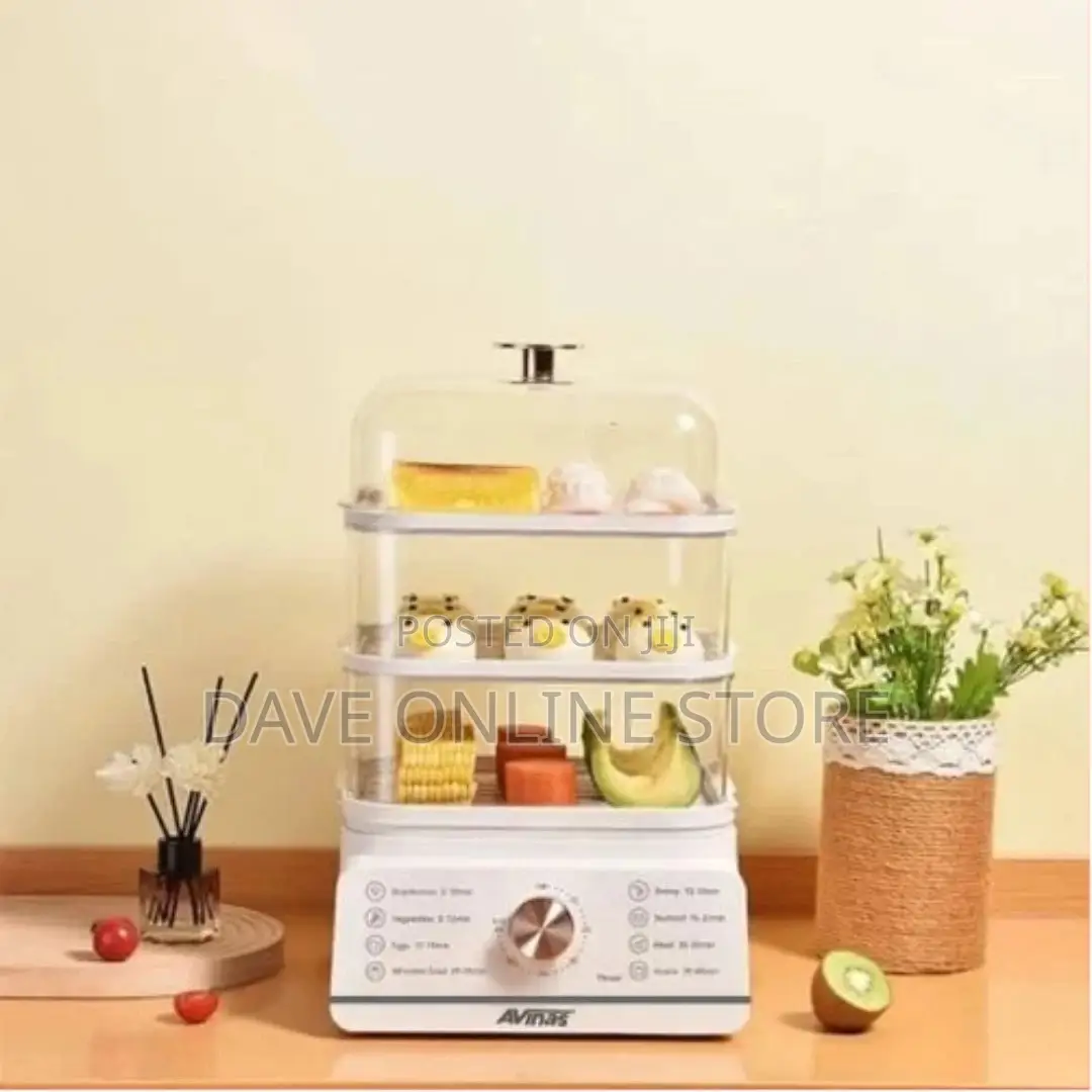 AVINAS 3 Layer 16L Electric Food Cooking Steamer