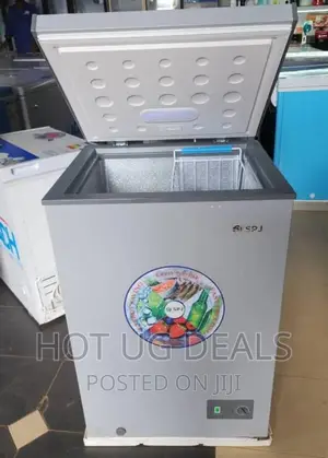 130l Spj Chest Deep Freezer - Silver