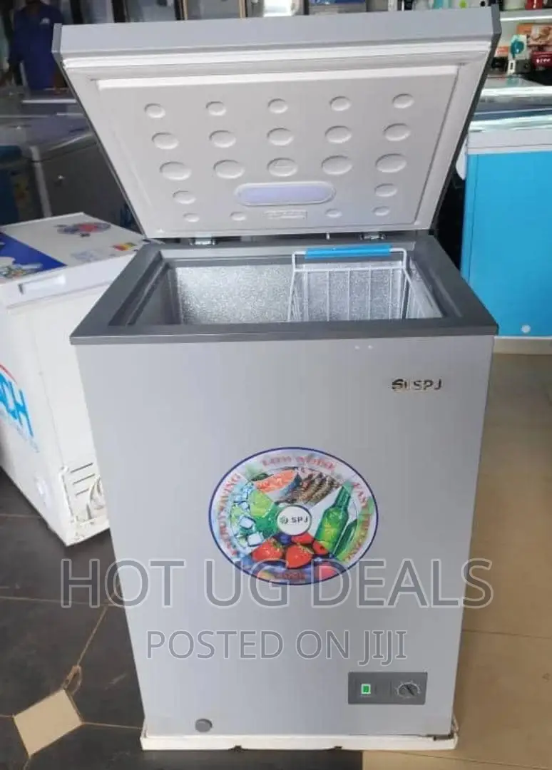 130l Spj Chest Deep Freezer - Silver