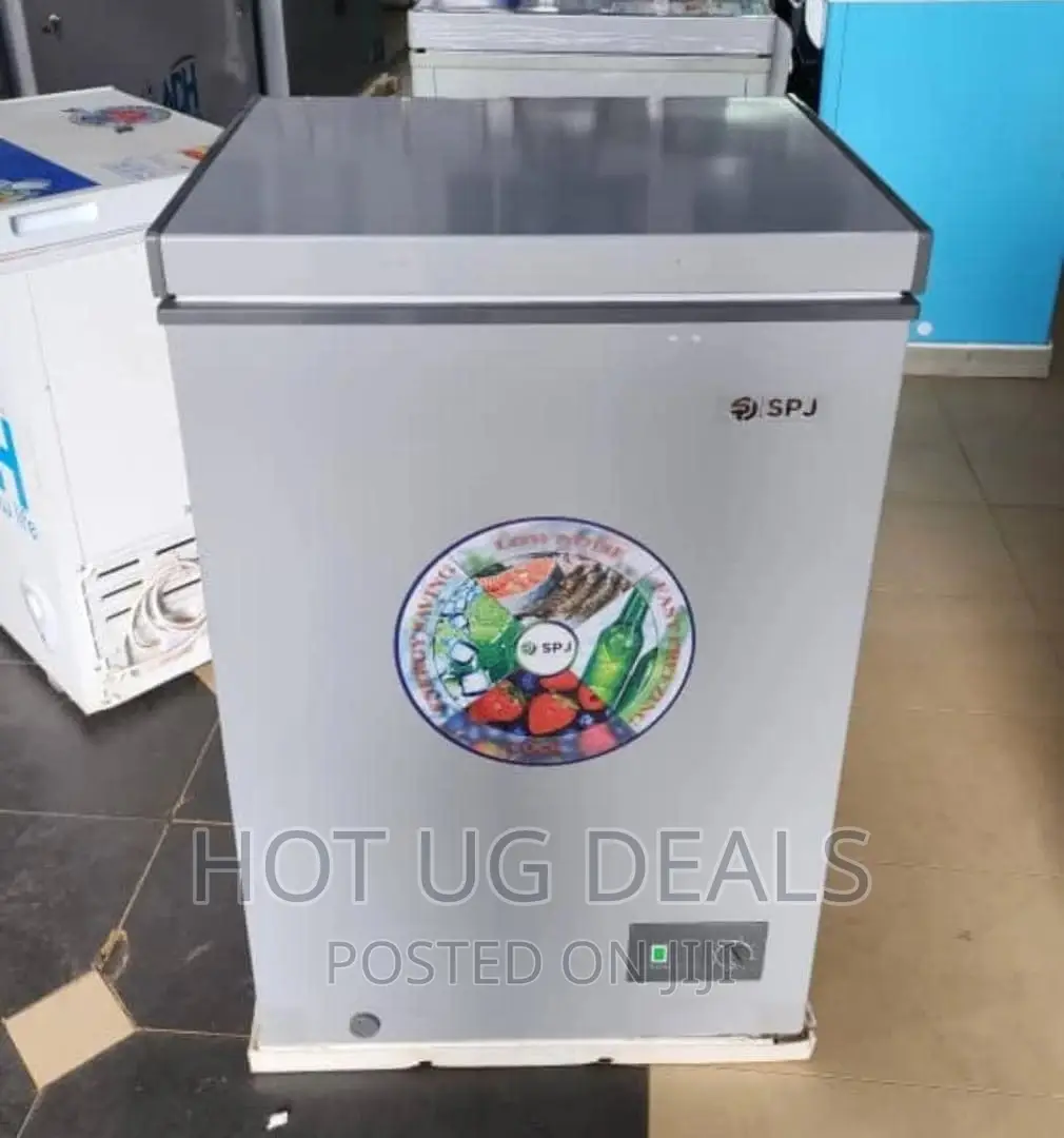 130l Spj Chest Deep Freezer - Silver