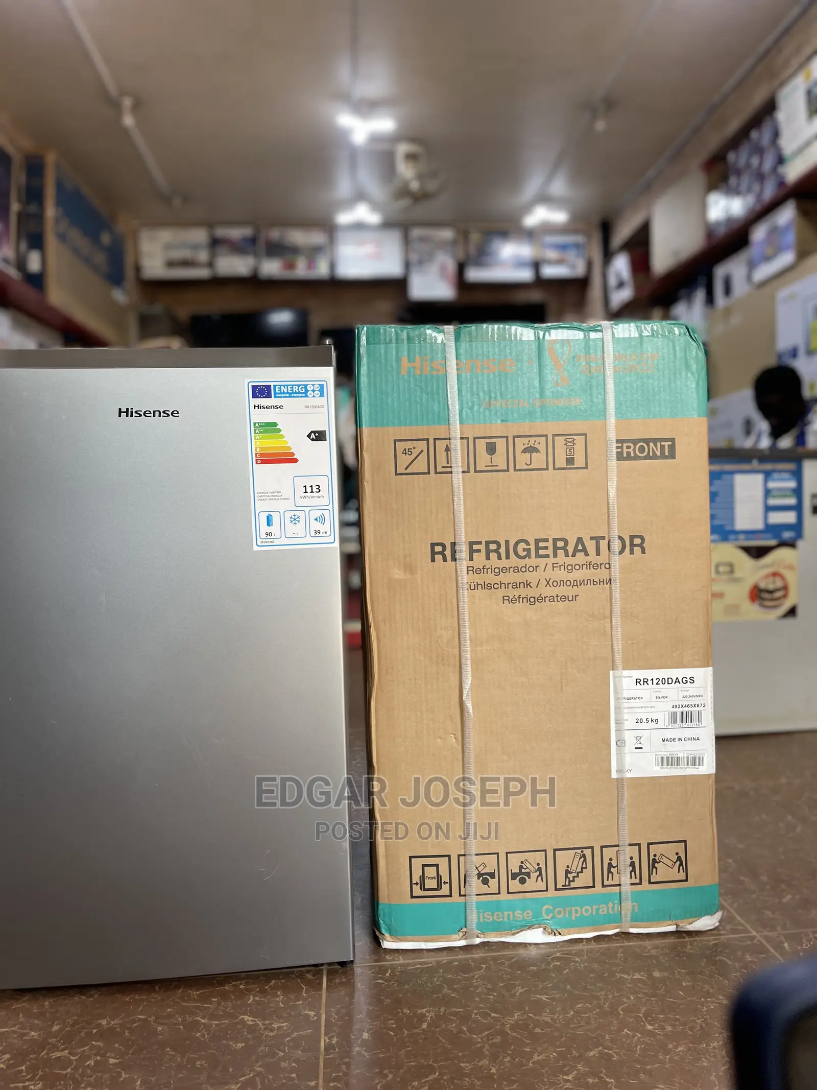 Hisense 120L Refrigerator Brand New