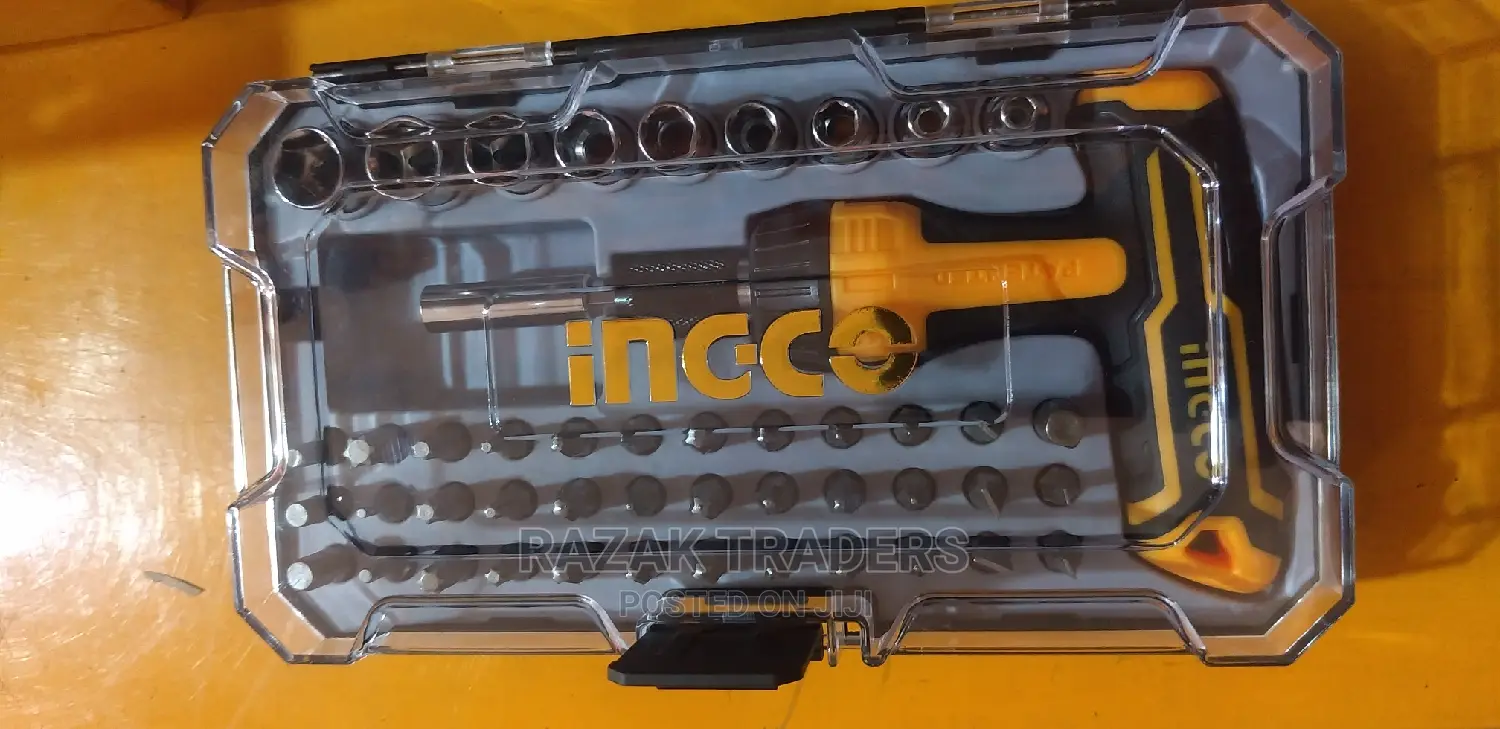 Ingco HKSDB0478 47pcs T-Handle Wrench Screwdriver Set