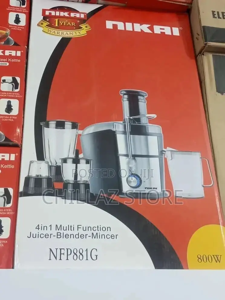 4in1 Juice Extractor and Blender Mill Mincer