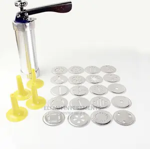 Stainless Steel Cookie Press Gun