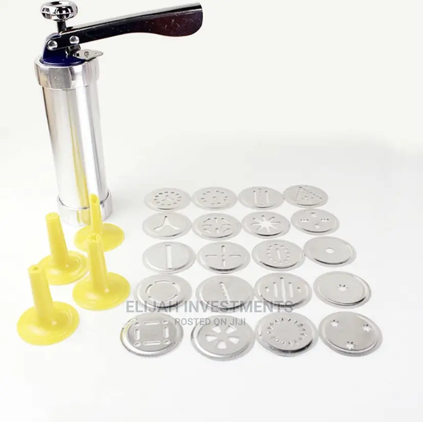 Stainless Steel Cookie Press Gun