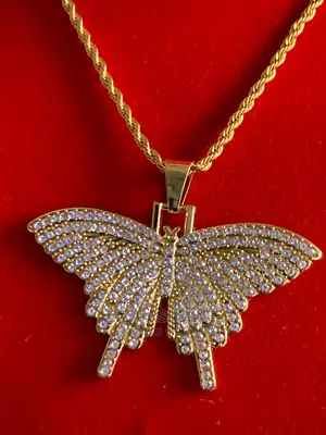 Butterfly Necklaces Available