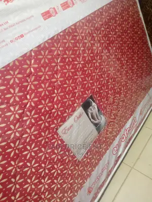Orthopedic Mattress 6*6 ,6 Inches( Red)