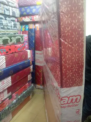 Orthopedic Mattress 6*6 ,6 Inches( Red)