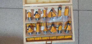 Set of 12pcs Router Bits Ingco